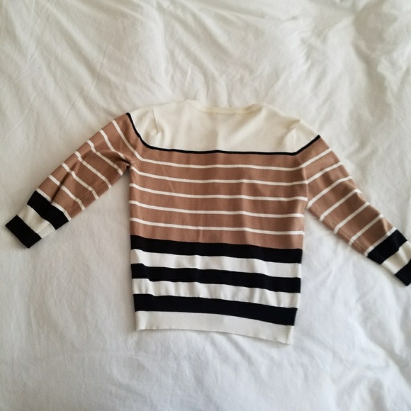 Chic Striped Cardigan - Picture 3 of 8